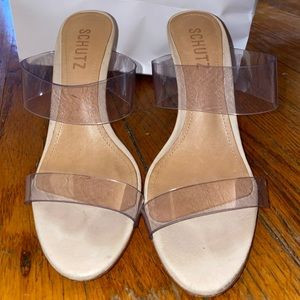 Schutz Nude Mule